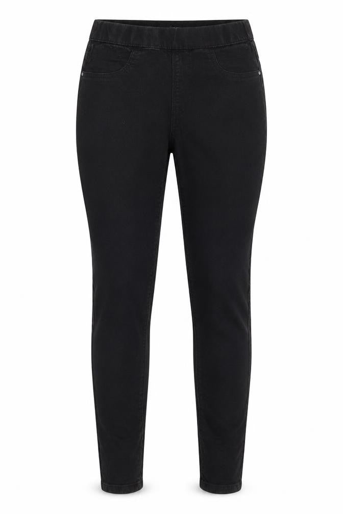 Matalan Womens Black  Cotton Jegging Jeans Size 8 L26 in Regular