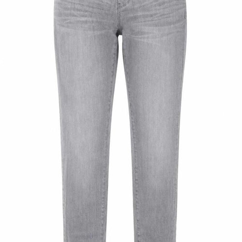 VERO MODA Womens Grey  Cotton Straight Jeans Size 30 in L27 in Regular Button