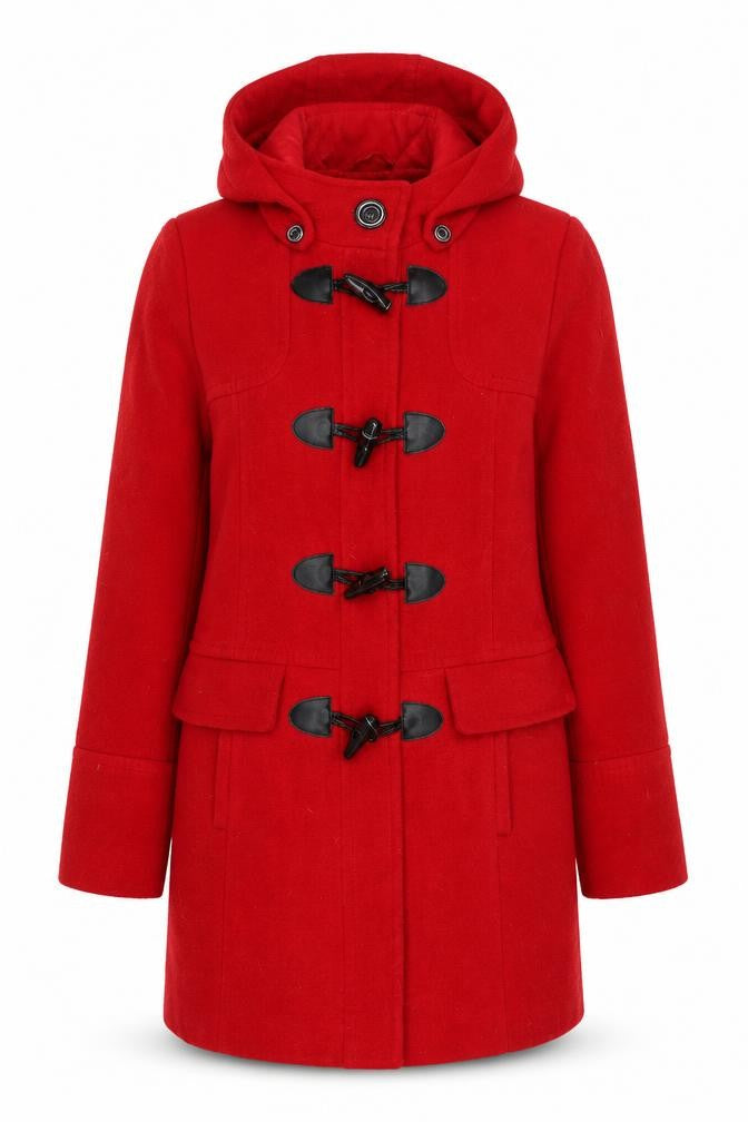 Debenhams Womens Red   Trench Coat Coat Size 12