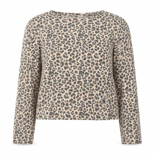 Divided by H&M Womens Multicoloured Round Neck Animal Print Viscose Pullover Jumper Size S