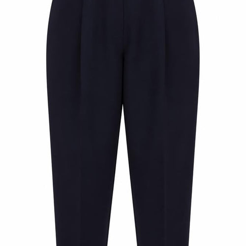 Marks and Spencer Womens Blue  Polyester Dress Pants Trousers Size 18 L26 in Regular Button