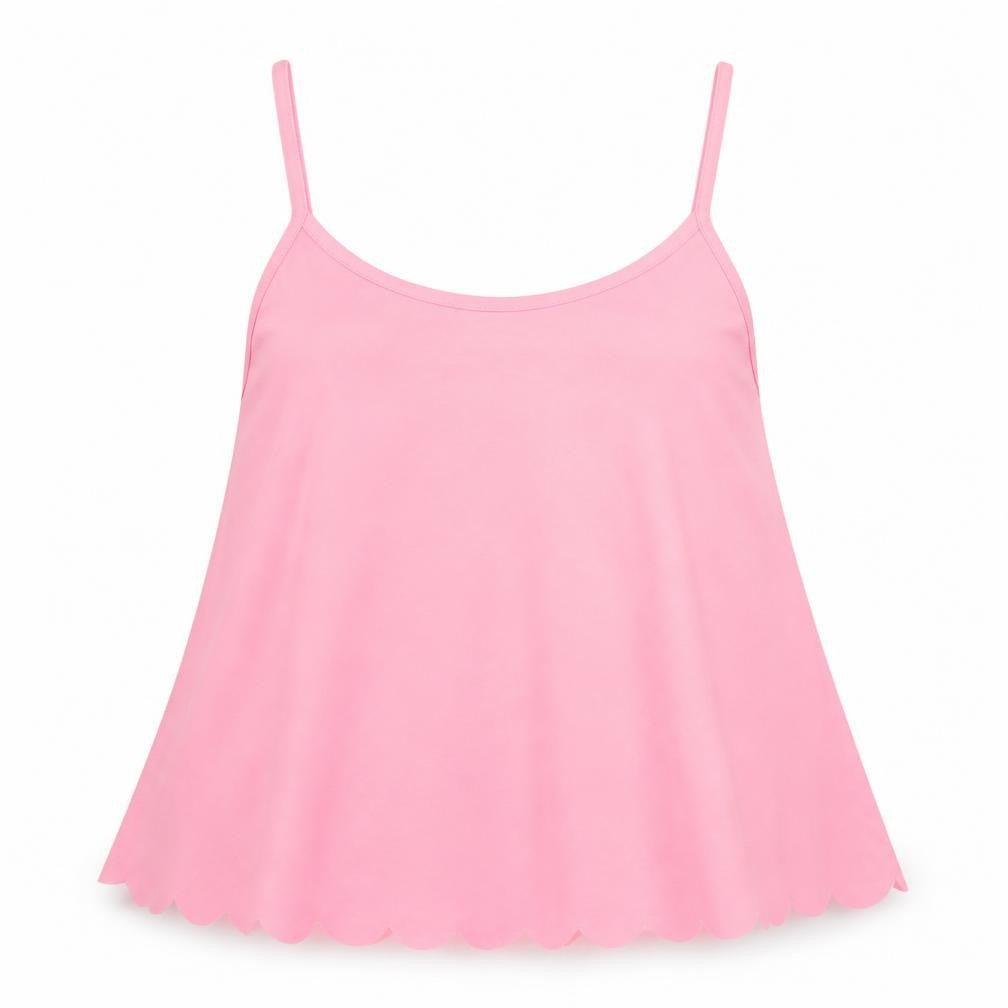 Red Chilli Womens Pink  Polyester Camisole T-Shirt Size M Sweetheart