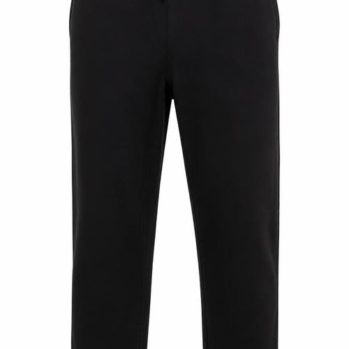 Easy Mens Black  Cotton Sweatpants Trousers Size M L25 in Regular Drawstring - Cropped