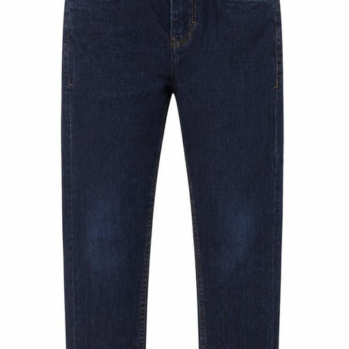 NEXT Boys Blue  Cotton Skinny Jeans Size 9 Months L22 in Regular Zip