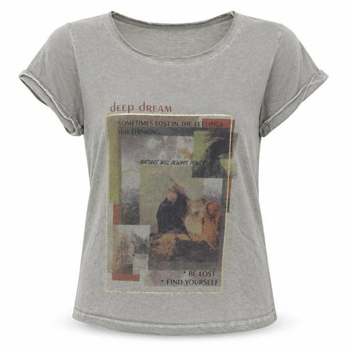 Geisha Womens Green  Polyester Jersey T-Shirt Size 14 Round Neck