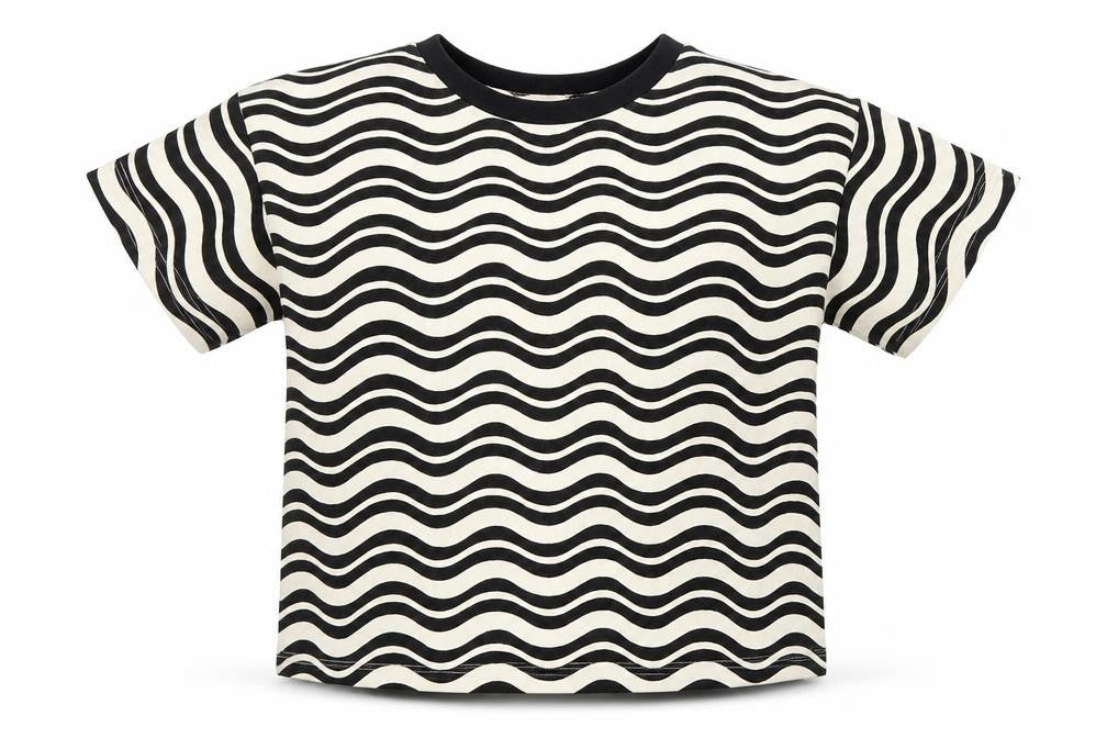 NEXT Girls White Animal Print Cotton Basic T-Shirt Size 5 Years Round Neck