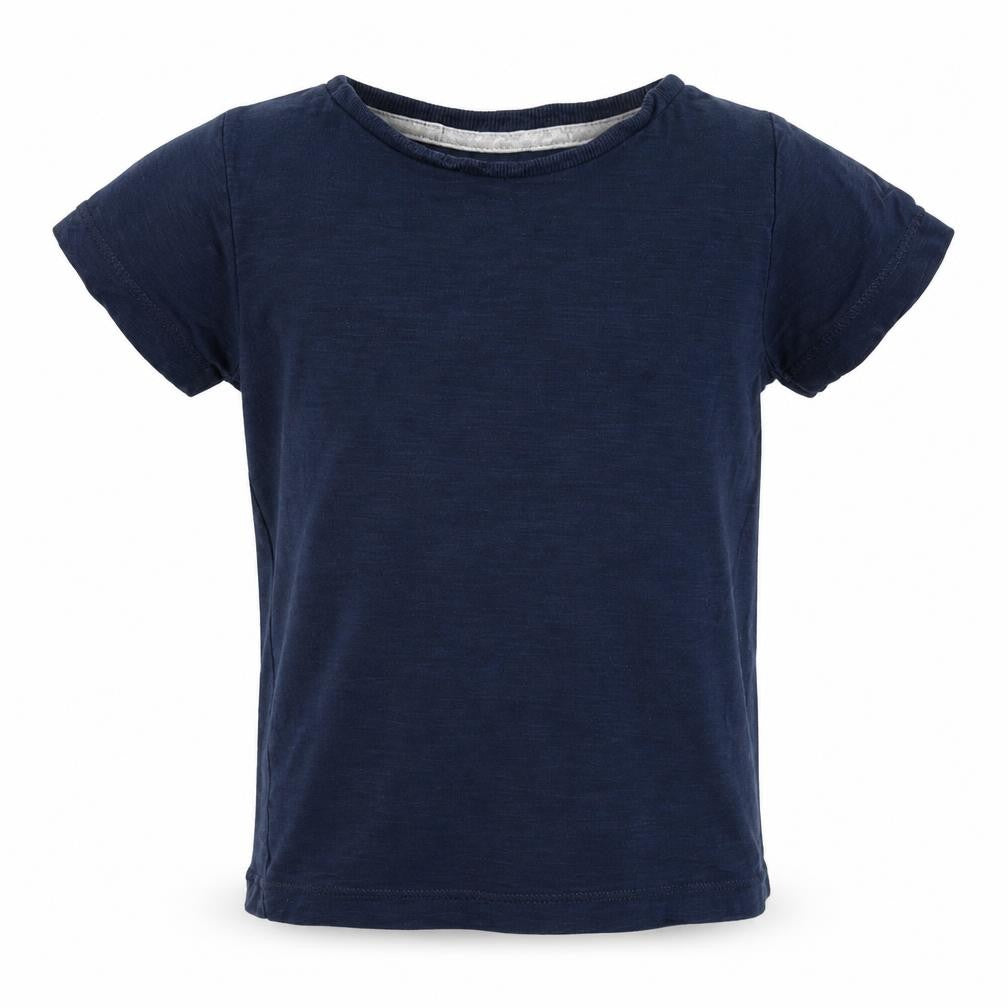 Casual Dept Boys Blue  100% Cotton Basic T-Shirt Size 5 Years Crew Neck