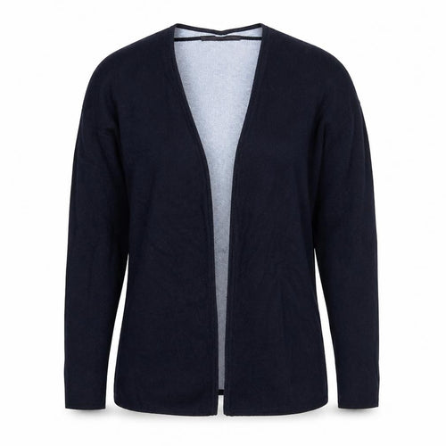 Marks and Spencer Womens Blue V-Neck  Nylon Cardigan Jumper Size 8