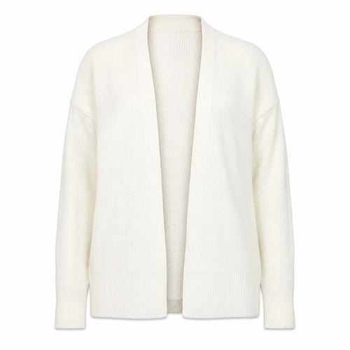Gap Womens White Square Neck  Cotton Cardigan Jumper Size S