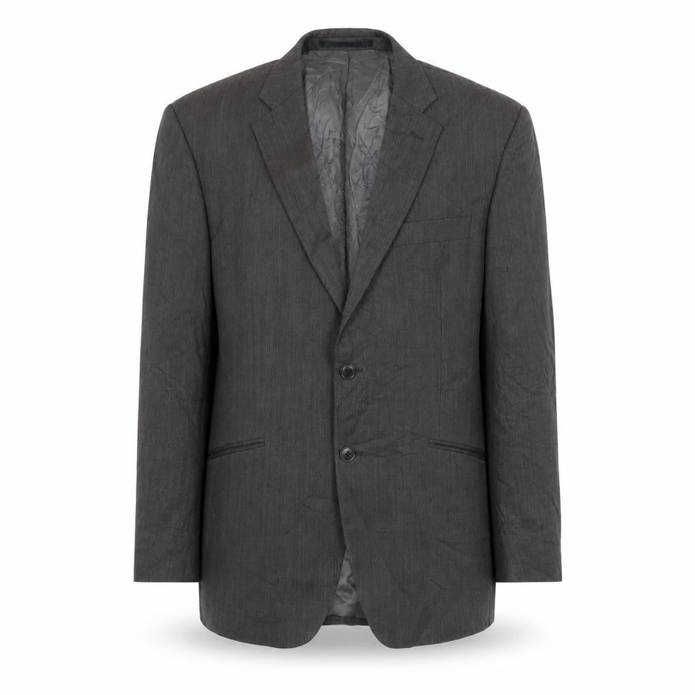 Linea Mens Brown  Wool Jacket Suit Jacket Size 40