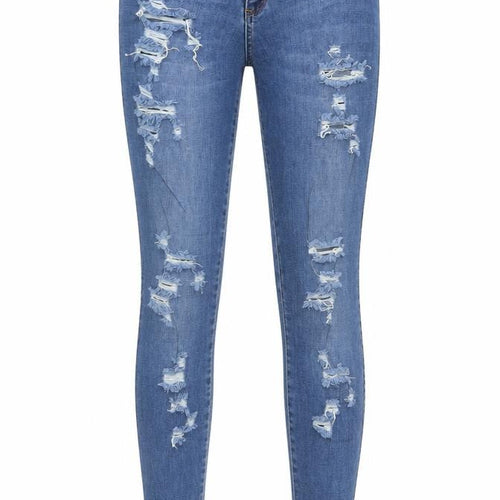 EMULATE Womens Blue  Cotton Skinny Jeans Size 34 in L32 in Regular Button