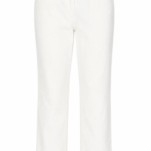 Via Veneto Womens White  Cotton Straight Jeans Size 14 L25 in Regular