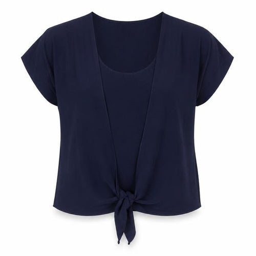 Dorothy Perkins  Womens Blue  Polyester Kimono Blouse Size 14 Scoop Neck