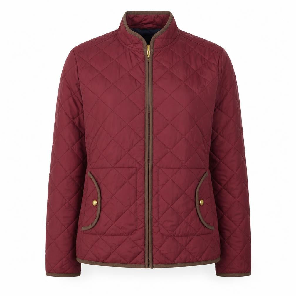 Betty Kay  Womens Purple   Quilted Coat Size XL