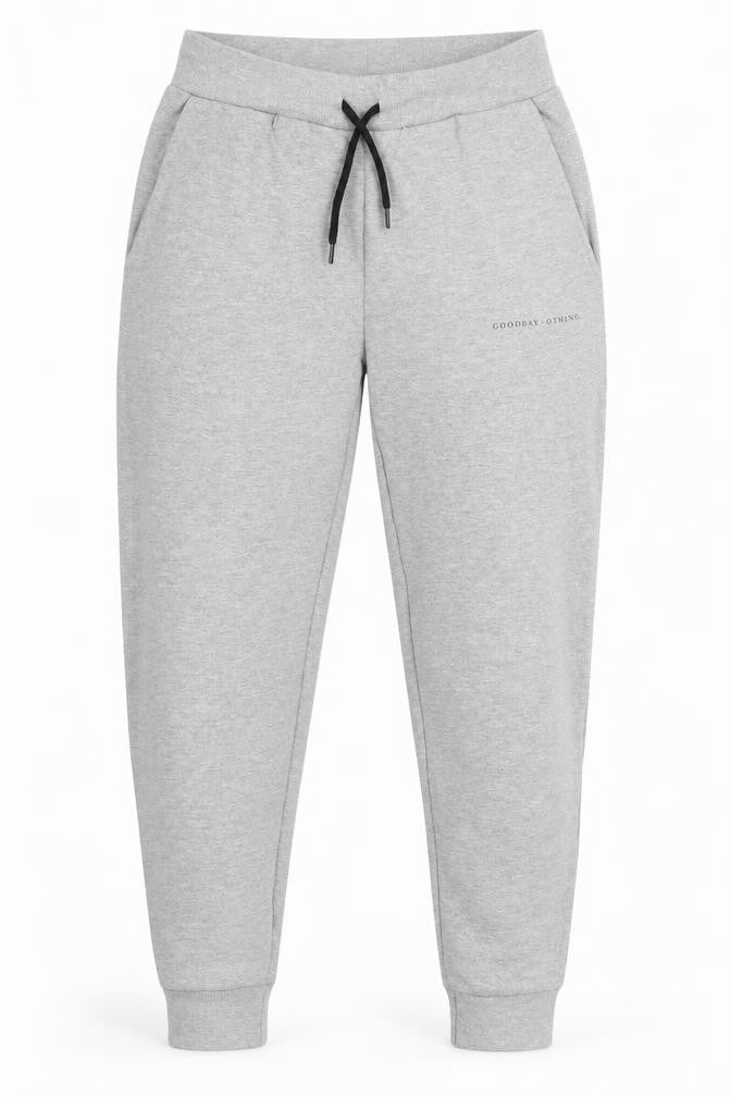 Good For Nothing Womens Grey  Cotton Jogger Trousers Size S L25 in Slim Drawstring