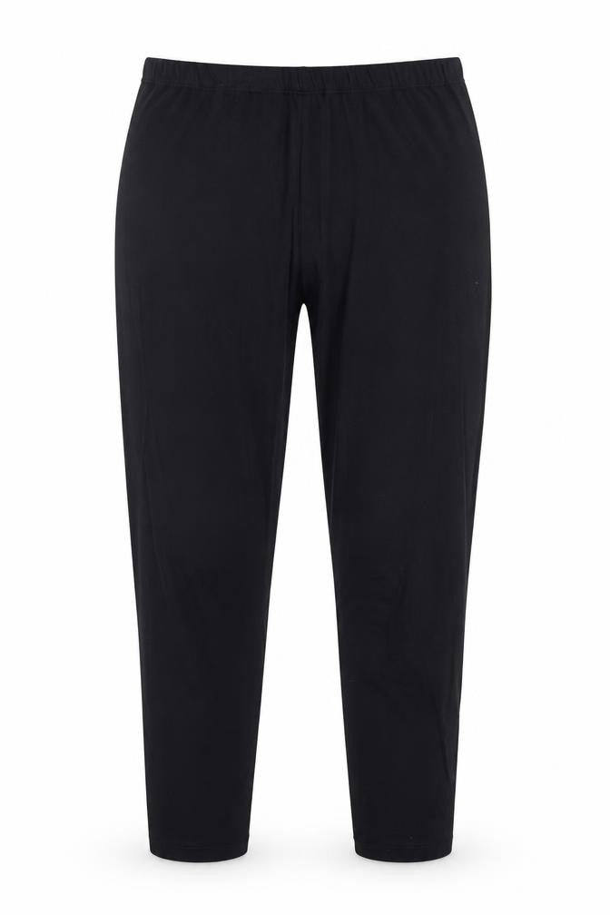 Brave Soul Womens Black  Polyester Cropped Leggings Size S L27 in