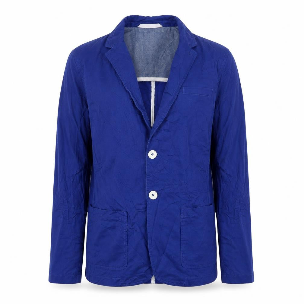Cedar Wood State Mens Blue  Cotton Jacket Sport Coat Size S