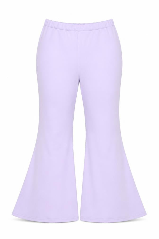 Boohoo Womens Purple  Polyester Trousers  Size 20 L28.5 in Regular