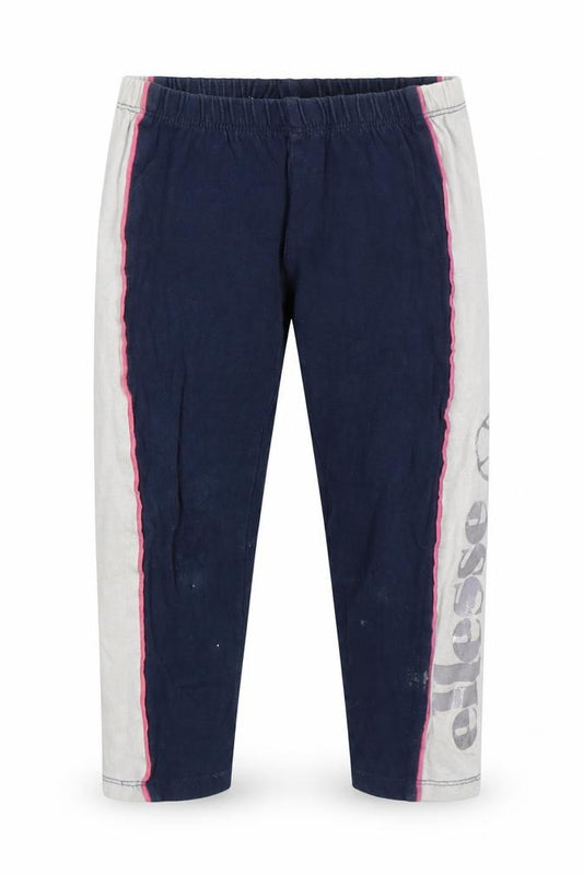ellesse Girls Blue  Cotton Carrot Trousers Size 2-3 Years  Regular