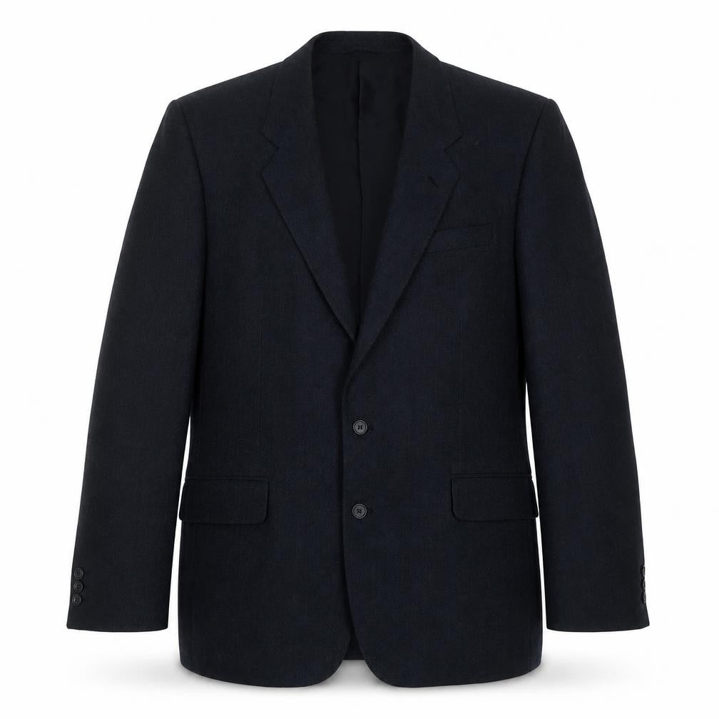 Preworn Mens Grey  Polyester Jacket Suit Jacket Size 40