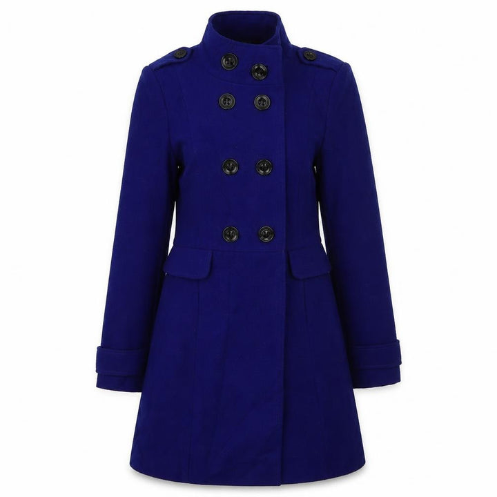 Marks & Spencer Womens Blue Trench Coat Coat Size 8