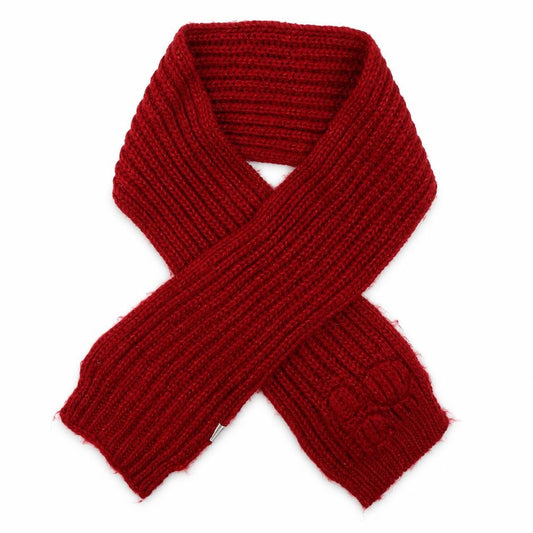 George Girls Red  Acrylic Rectangle Scarf Scarves & Wraps One Size