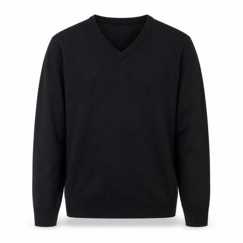 Marks & Spencer Mens Blue V-Neck  Acrylic Pullover Jumper Size L
