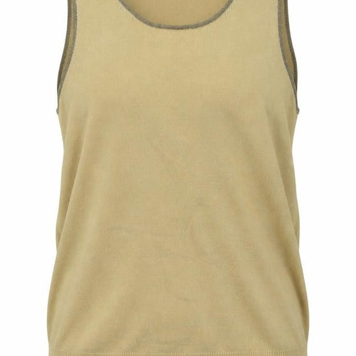 betty Womens Brown Polyamide Camisole Tank Size 18 V-Neck