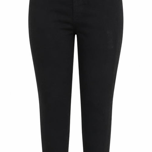 Denim Co  Womens Black  Cotton Jegging Trousers Size 16 L22 in Regular