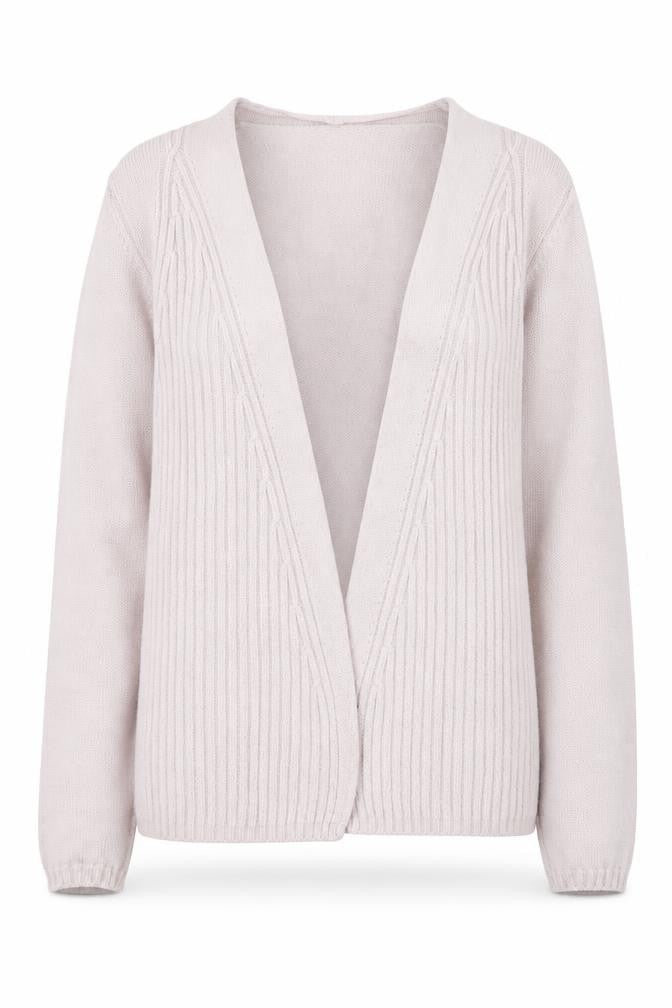 GLB Womens Pink V-Neck  Cotton Cardigan Jumper Size L