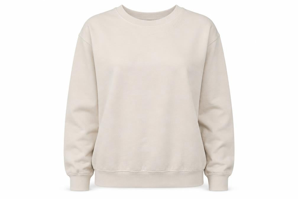 As You Womens Beige  Polyester Pullover Sweatshirt Size XS  Pullover