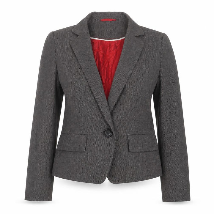 Marks & Spencer Womens Grey   Jacket Blazer Size 10  Button