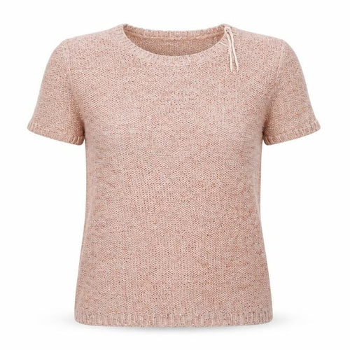 Marks & Spencer Womens Pink Round Neck  Acrylic Pullover Jumper Size 14