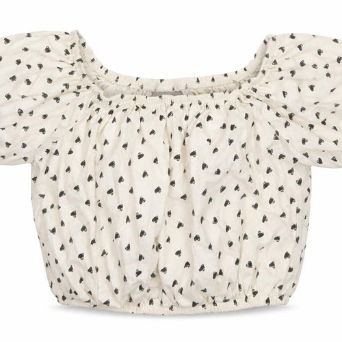 Matalan Girls Beige Geometric Cotton Basic T-Shirt Size 10 Years Round Neck