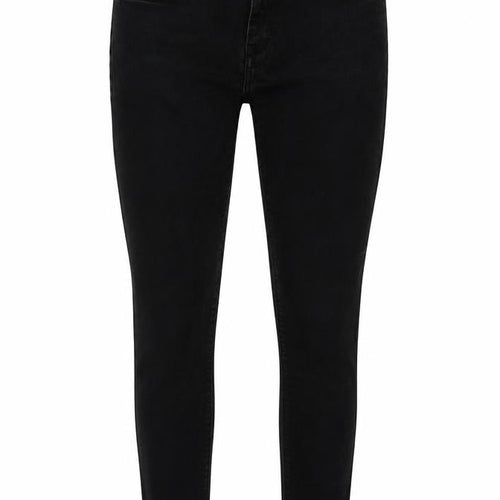 ASOS Womens Black Cotton Skinny Jeans Size 30 L29 in Regular