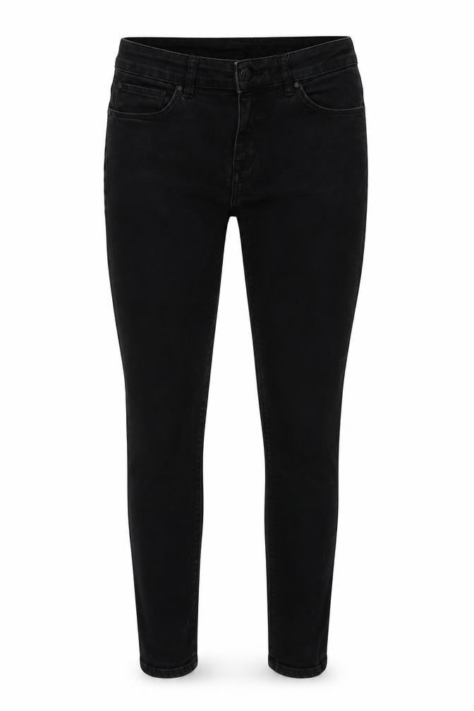ASOS Womens Black Cotton Skinny Jeans Size 30 L29 in Regular