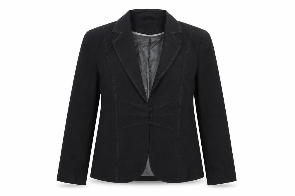 Marks & Spencer Womens Grey  Polyester Jacket Suit Jacket Size 12