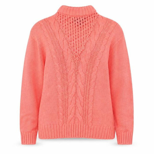 Dorothy Perkins Womens Pink Round Neck  Cotton Pullover Jumper Size 8