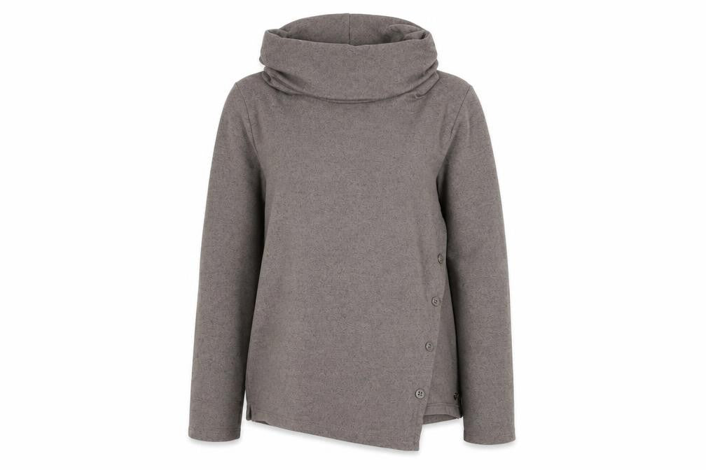 TIGI Womens Brown Roll Neck  Polyester Pullover Jumper Size 14