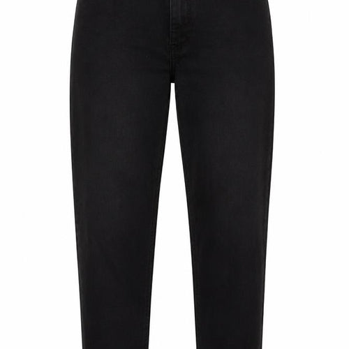 New Look Womens Black  Cotton Straight Jeans Size 10 L24 in Regular