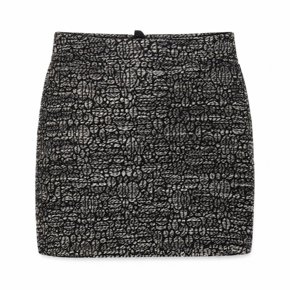 Next Womens Black Polyester Mini Skirt Size 6