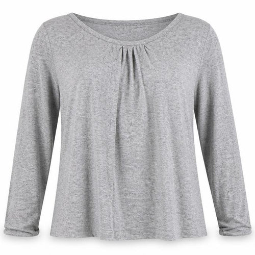 Marks & Spencer Womens Grey Viscose Pullover Sweatshirt Size 14