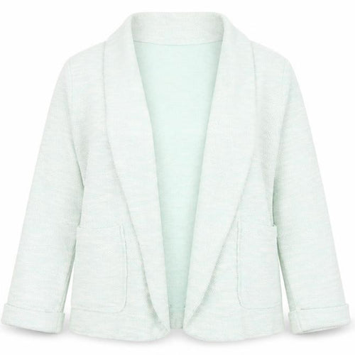 New Look Womens Green V-Neck Polyester Cardigan Jumper Size 14