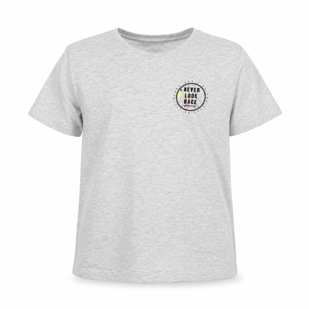George Boys Grey Cotton Basic T-Shirt Size 11-12 Years Round Neck - Never look back