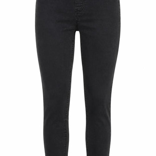 F&F Womens Grey Cotton Jegging Jeans Size 10 L27 in Regular