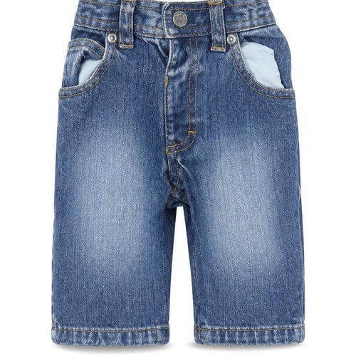 Dunnes Stores Baby Blue Cotton Capri Jeans Size 3-6 Months