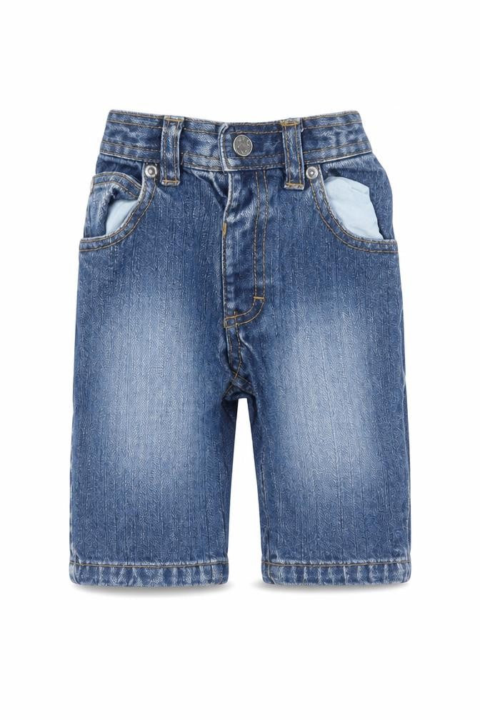 Dunnes Stores Baby Blue Cotton Capri Jeans Size 3-6 Months