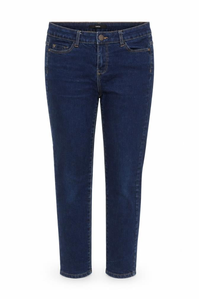 George Womens Blue Cotton Skinny Jeans Size 10 L24 in Regular