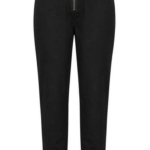 VILA Womens Black Cotton Jegging Trousers Size L L27 in Regular