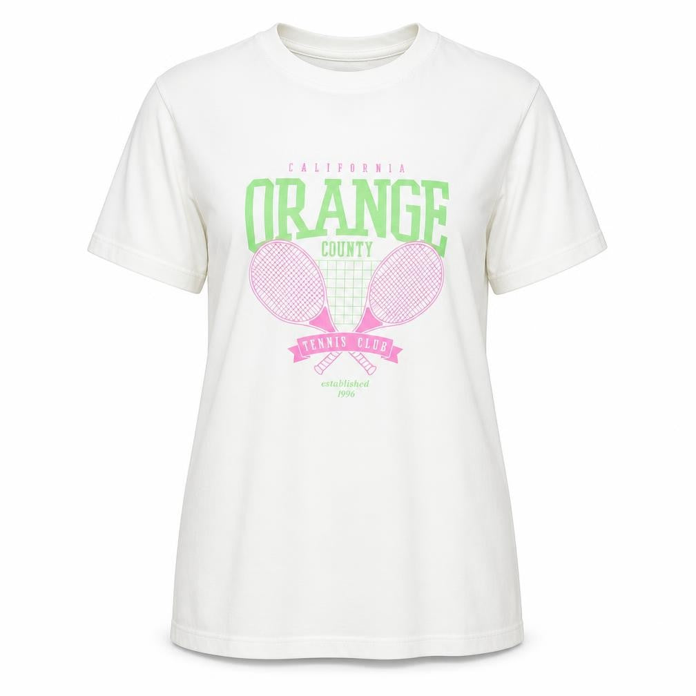 Front view of Primark women’s white cotton basic t-shirt, size UK 10, round neck